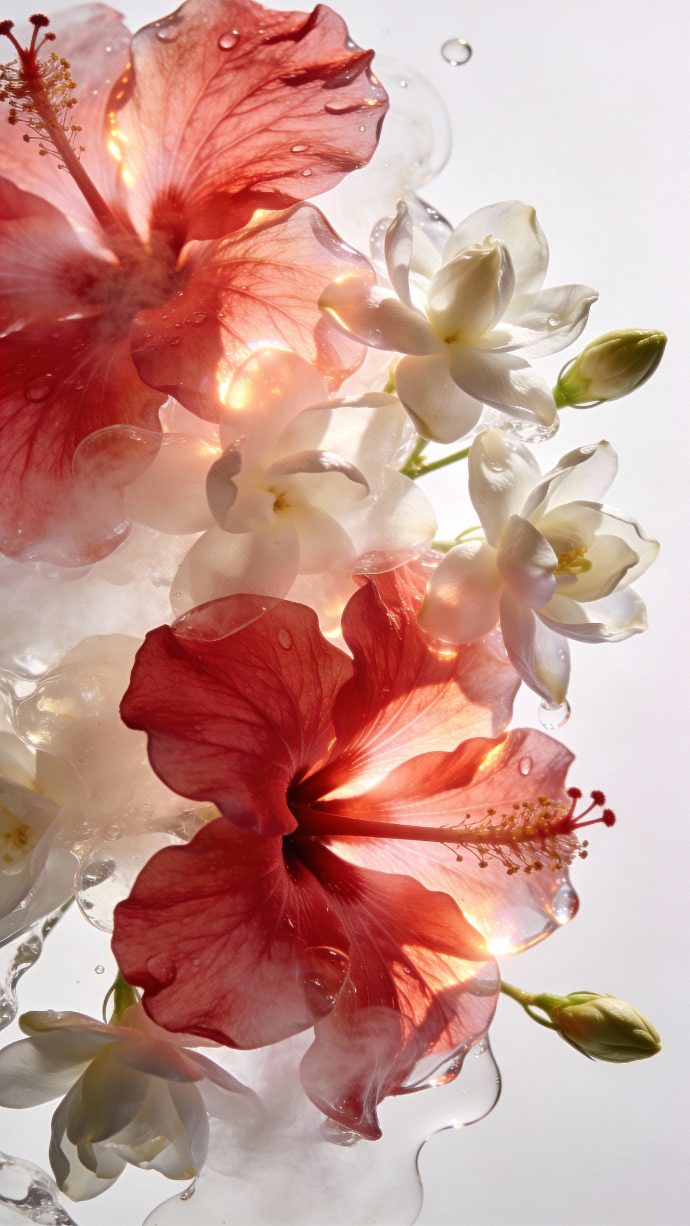 hibiscus+jasmine+sea