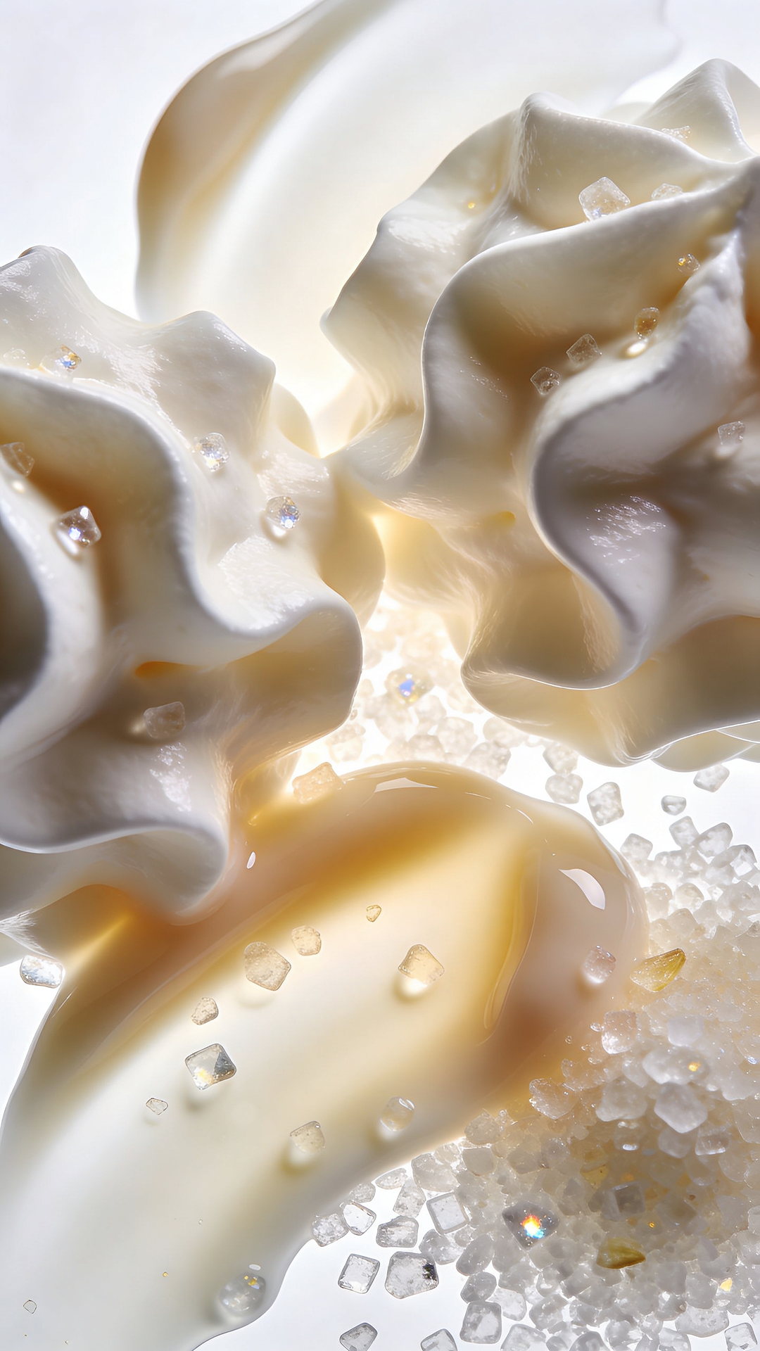 whipped cream+sugar+vanilla+musk